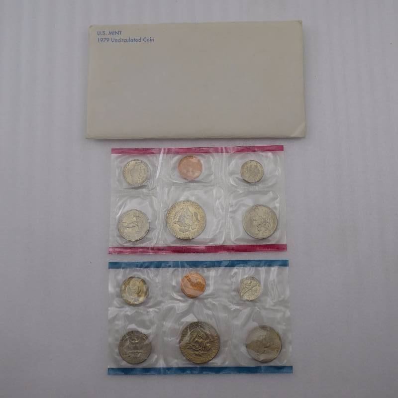 lot 148 image: 1979 United States Mint Uncirculated Coin Set