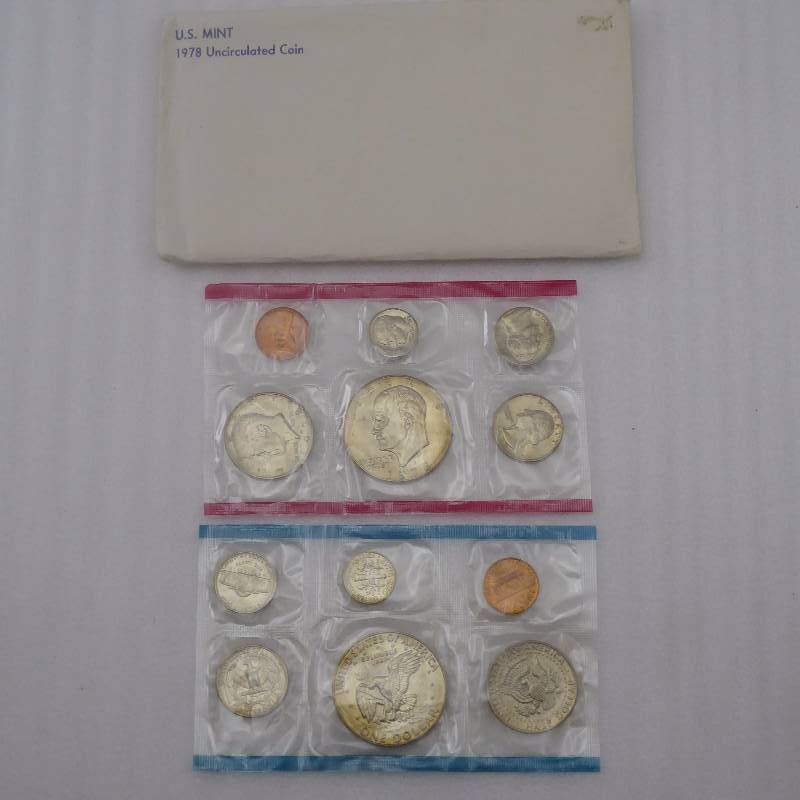 lot 150 image: 1978 United States Mint Uncirculated Coin Set