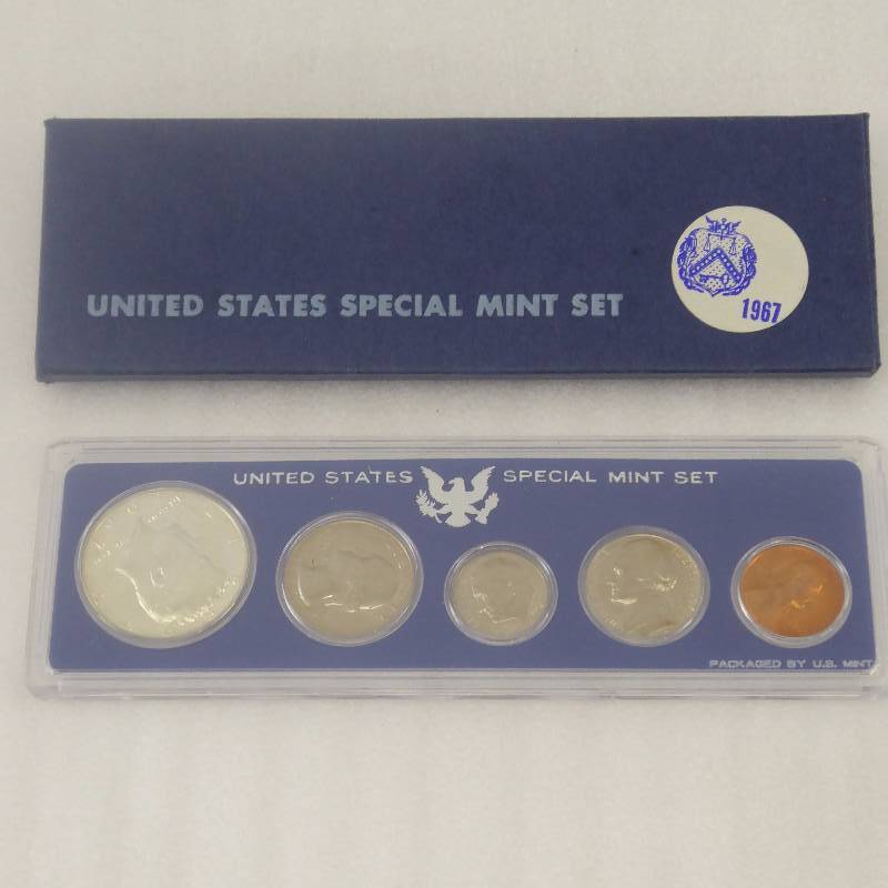 lot 166 image: 1967 United States Special Mint Set
