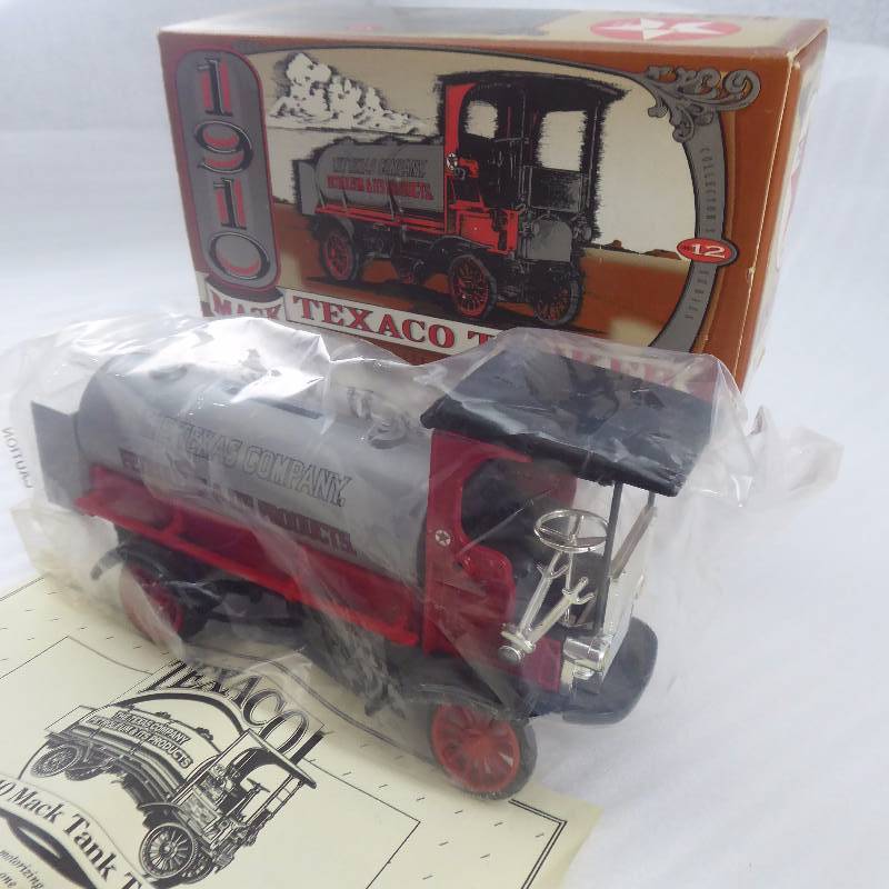 lot 175 image: 1910 Texaco Mack Tank Truck