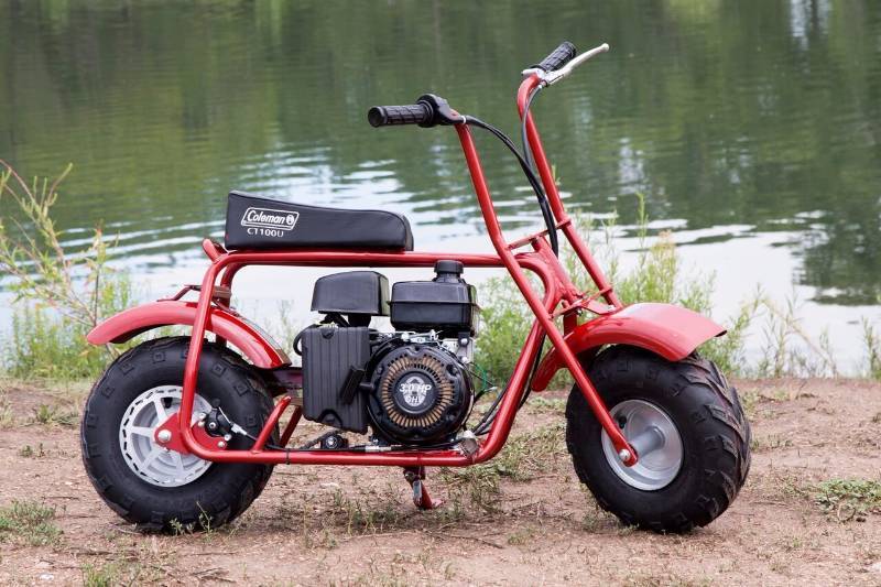 lot 7 image: BRAND NEW COLEMAN - MODEL - CT200U -  Trail 200CC - Gas-Powered Mini Bike