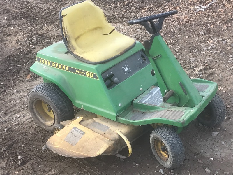 john deere electric ride on