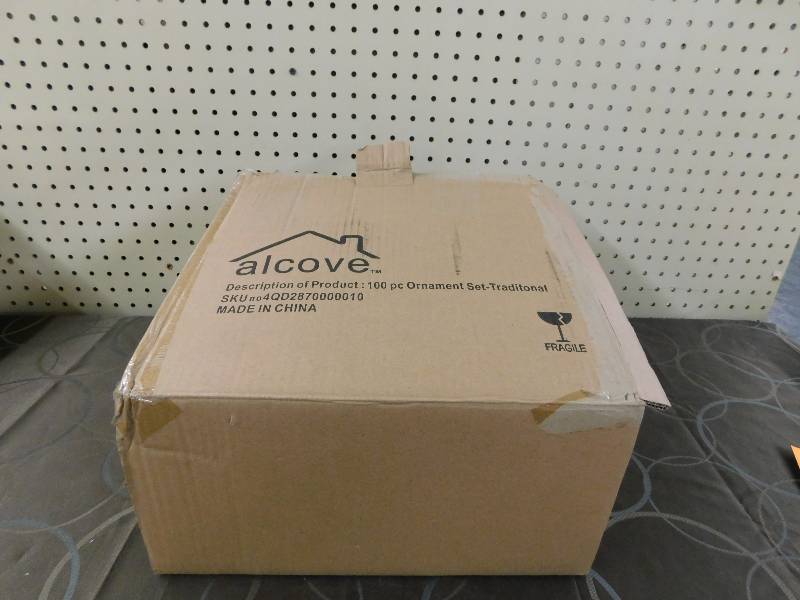 Alcove 100pc Ornament Set-Traditional, MSRP $39.99