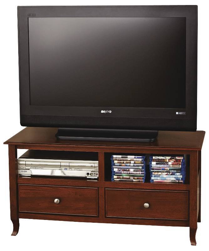 alcove Cherry TV Stand