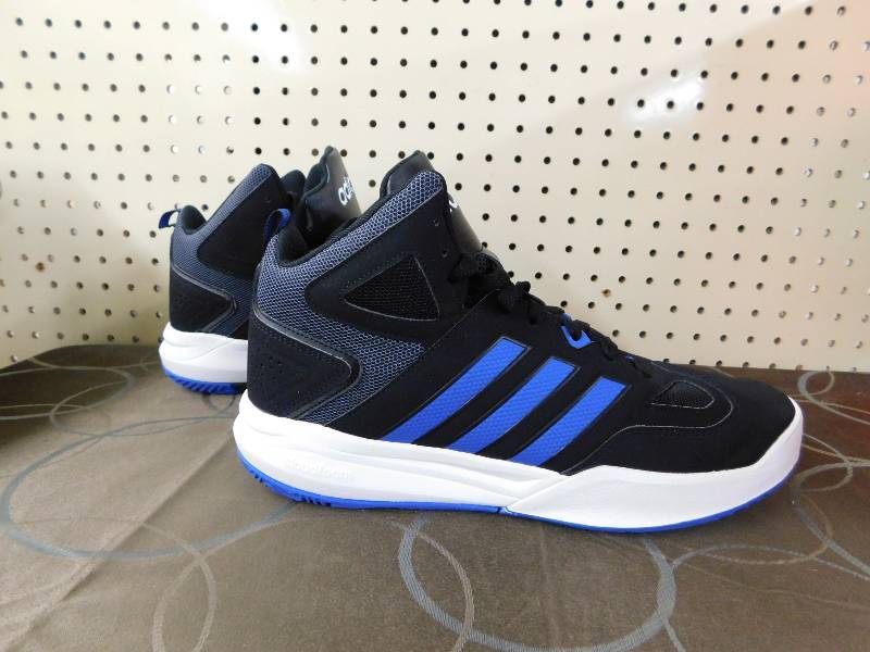 aidas Neo MN Cloudfoam Thunder Black-Blue 10.5, MSRP $65.44