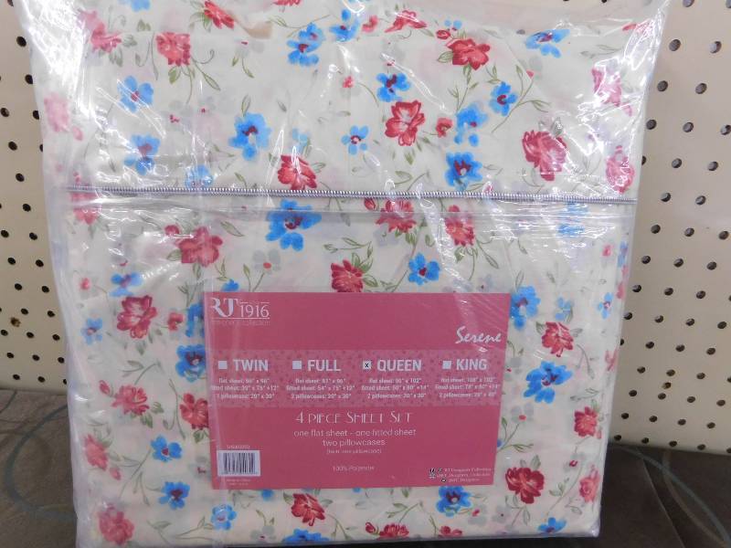 Serene Printed Sheet Set Queen Multi Queen, MSRP $34.99