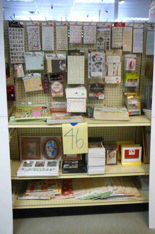 lot 46 image: Scrapbooking & Frames