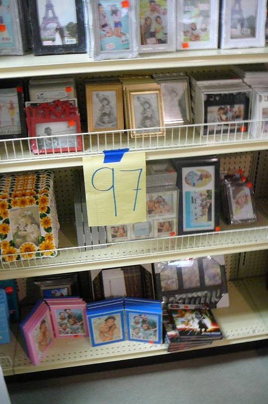 lot 97 image: Misc. Size Picture Frames