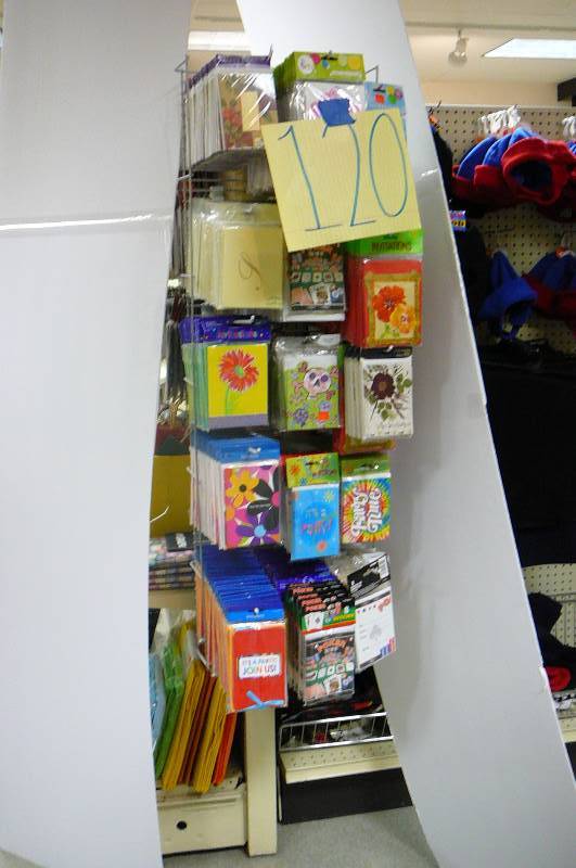 lot 120 image: Invitations, Balloons with Rack