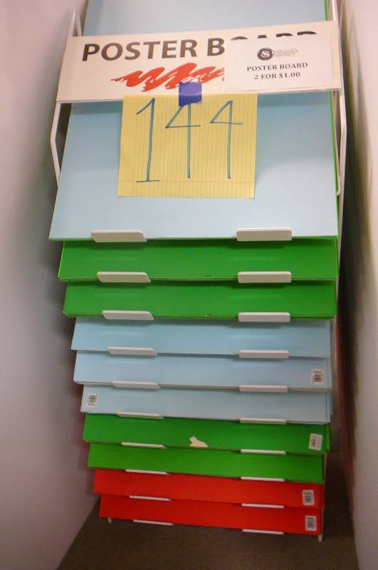lot 144 image: Tag board With Rack