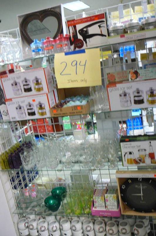 lot 294 image: Jars, Bottle opener, Sets, Kits Items Only