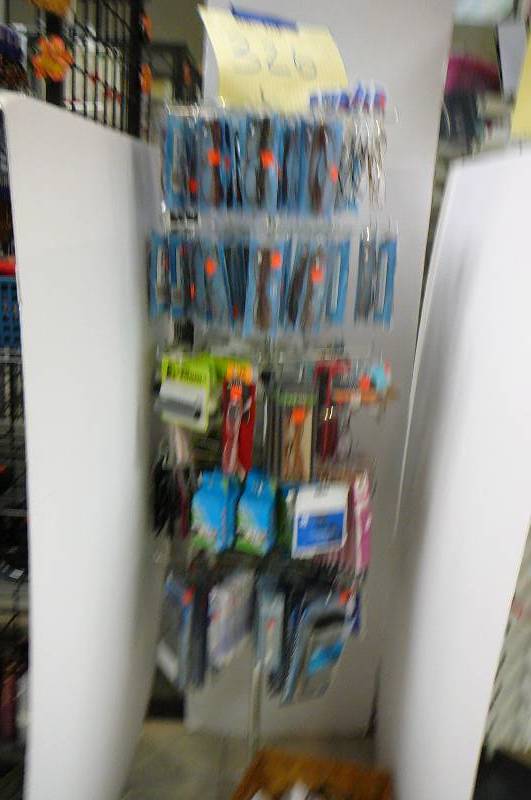 lot 326 image: Ilights, Reading Glasses, Clip ons, Rack