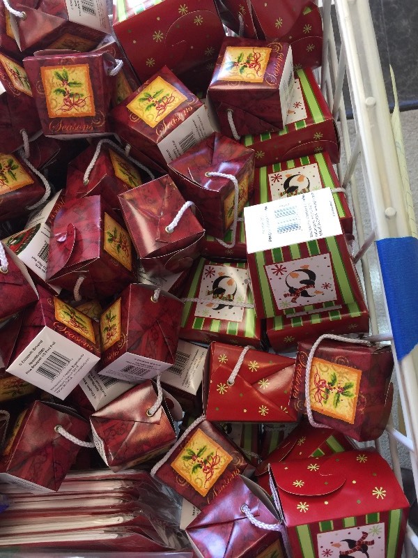 lot 125 image: Christmas tree removal bags, Metal BASKET NOT INCLUDED