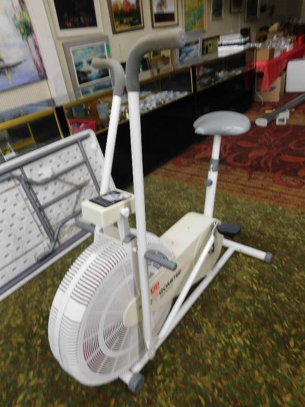 lot 115 image: DP AIR GOMETER EXERCISE BIKE