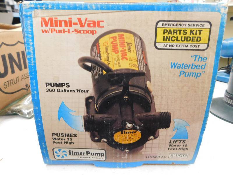 lot 16 image: SIMER MINI VAC PUMP