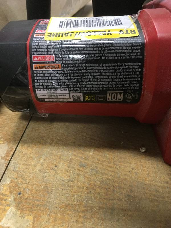 lot 37 image: Electric Chainsaw in working conditions