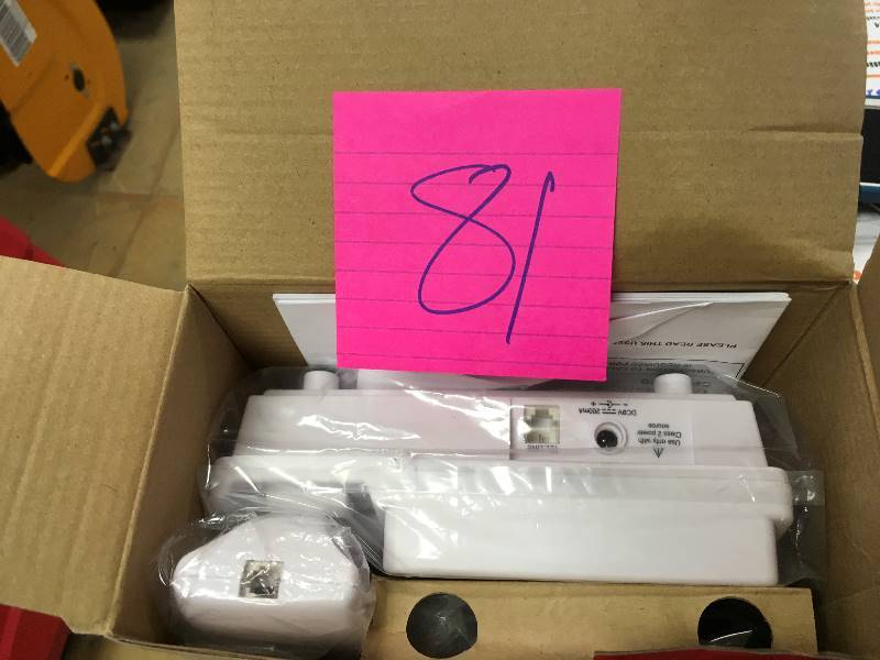 lot 81 image: First Alert Big Button Telephone With Emergency Key New