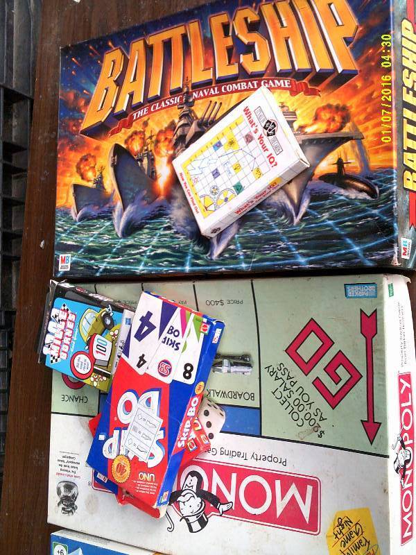 COLLECTIBLE BOARD GAMES AND CARD