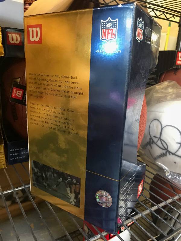 OFFICIAL NFL WILSON FOOTBALL