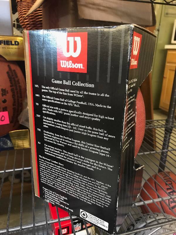 OFFICIAL NFL WILSON FOOTBALL