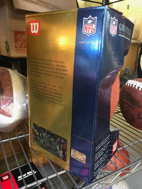 OFFICIAL NFL WILSON FOOTBALL