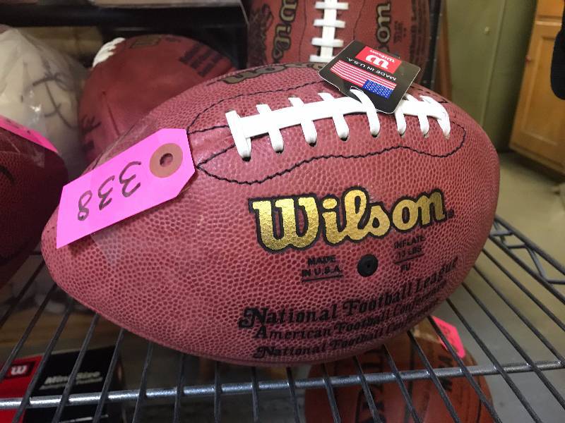 OFFICIAL NFL WILSON AUTOGRAPHED FOOTBALL