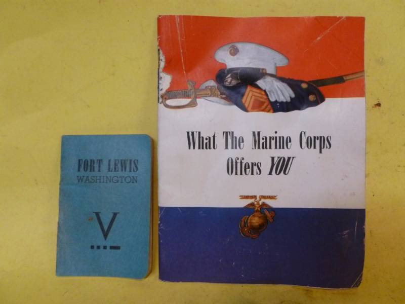 Vintage Military Booklets