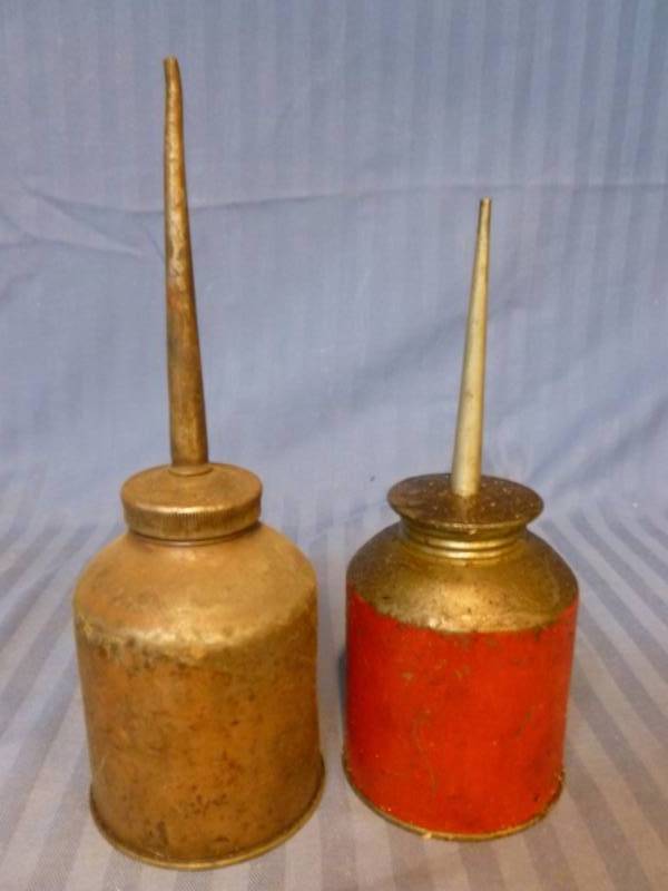 Vintage Oilier Cans