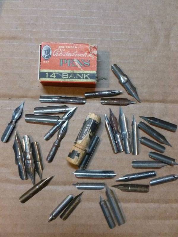 Vintage Fountain Pen Tips