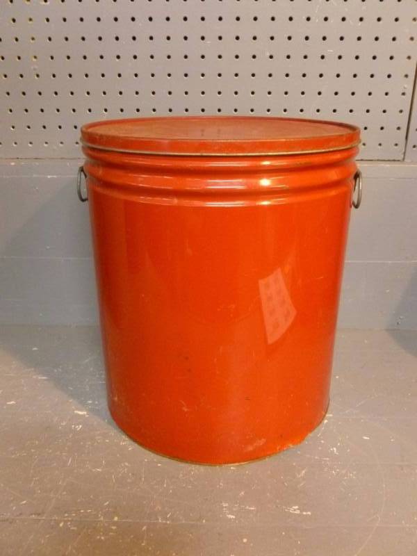 Vintage Metal Container