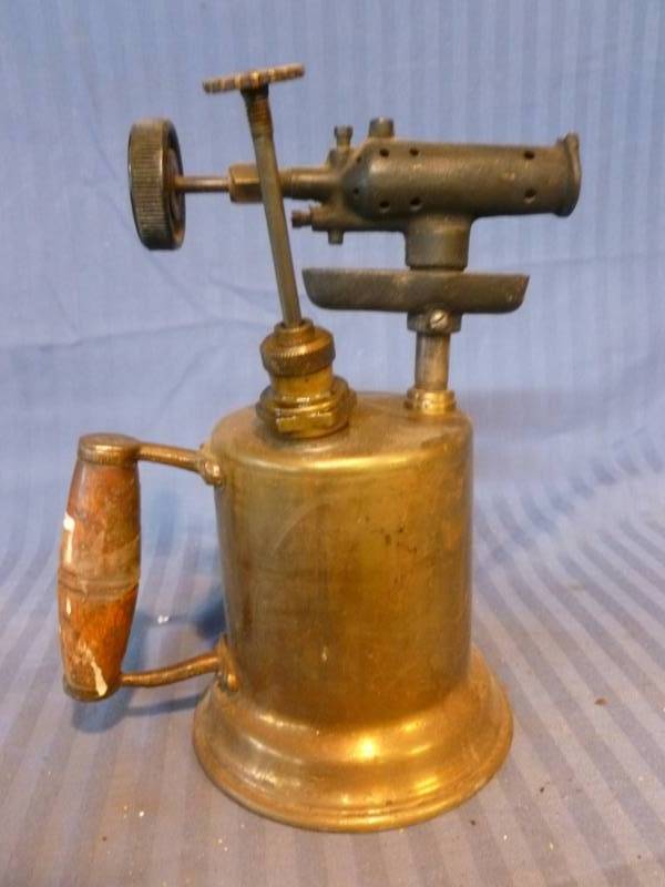 Vintage Brass Torch