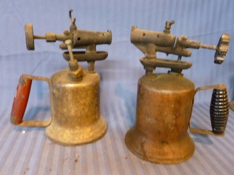 Vintage Brass Torch