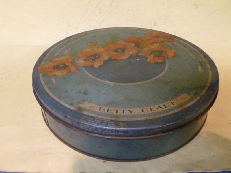 Vintage Metal Container