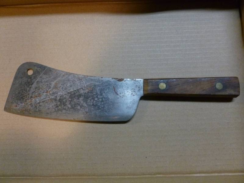 Vintage Cleaver Knife