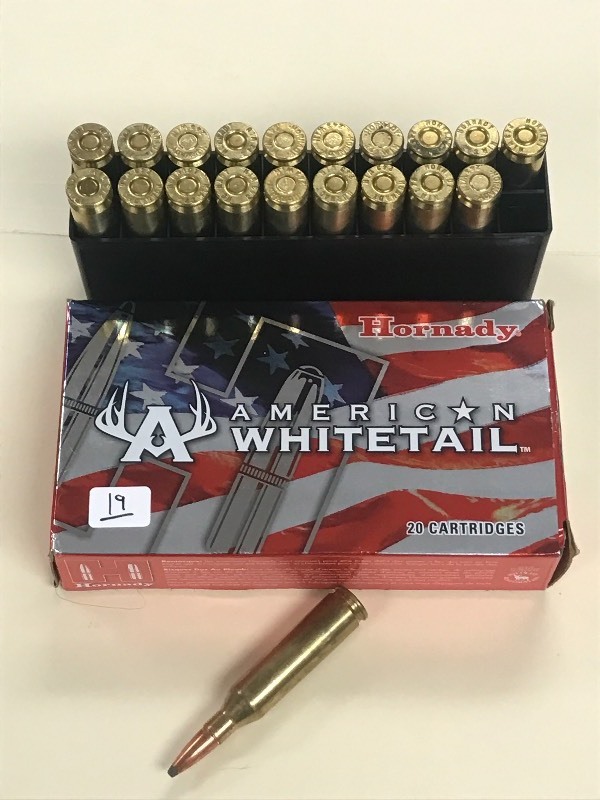 lot 19 image: 20-Round Box Of Hornady .243-Win 10...