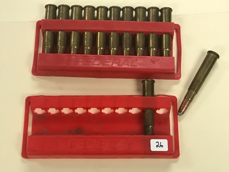 lot 26 image: (12) Rounds Of Imperial 303-British...