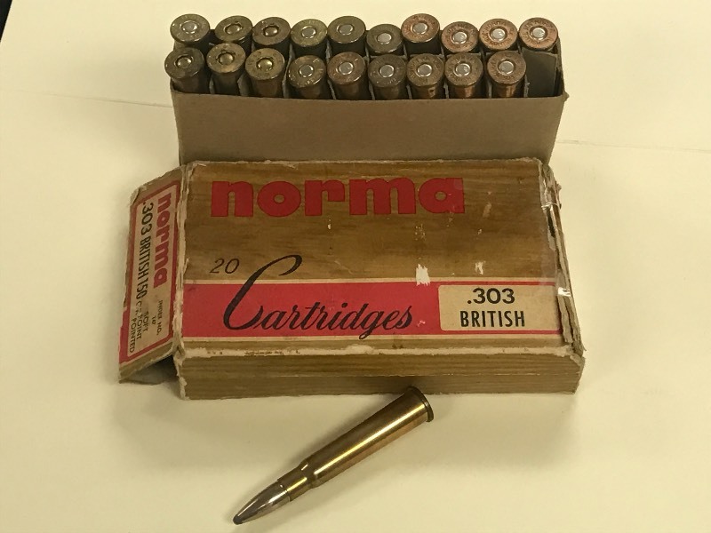 lot 34 image: 20-Rounds Of Norma 150-Grain 303-Br...