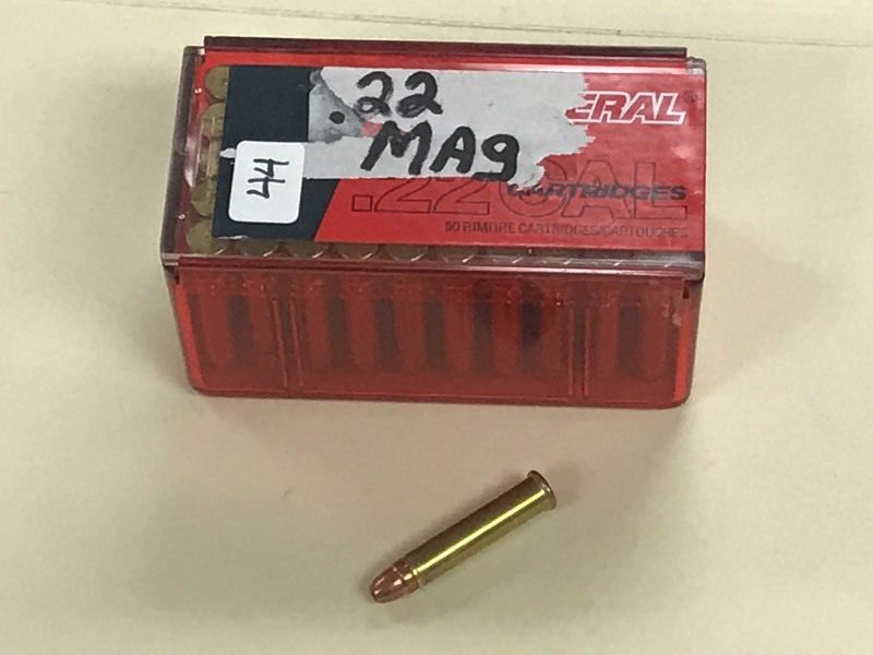 lot 44 image: (1) 50-Round Box Of Federal 30-Grai...