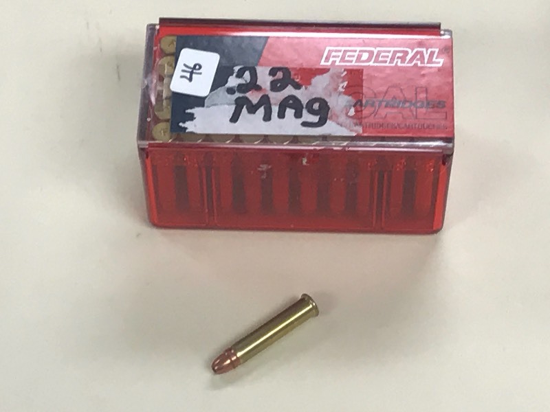 lot 46 image: (1) 50-Round Box Of Federal 30-Grai...