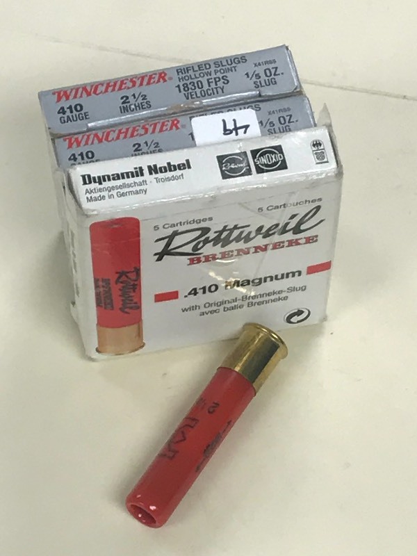 lot 49 image: (2) 5-Packs Of Winchester .410 Slug...