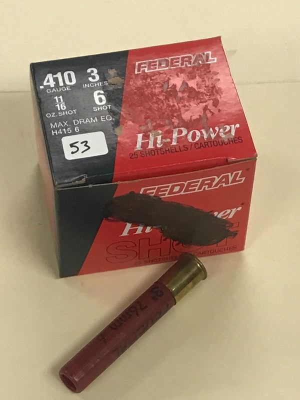 lot 53 image: (1) 25-Pack Of Federal Hi-Power .41...