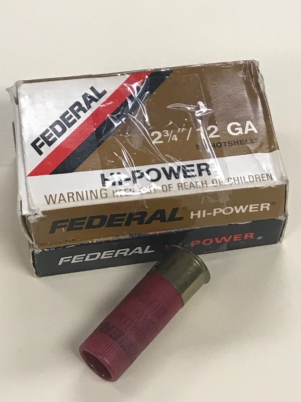 lot 59 image: (2) 5-Packs Of Federal 12-Gauge Sho...