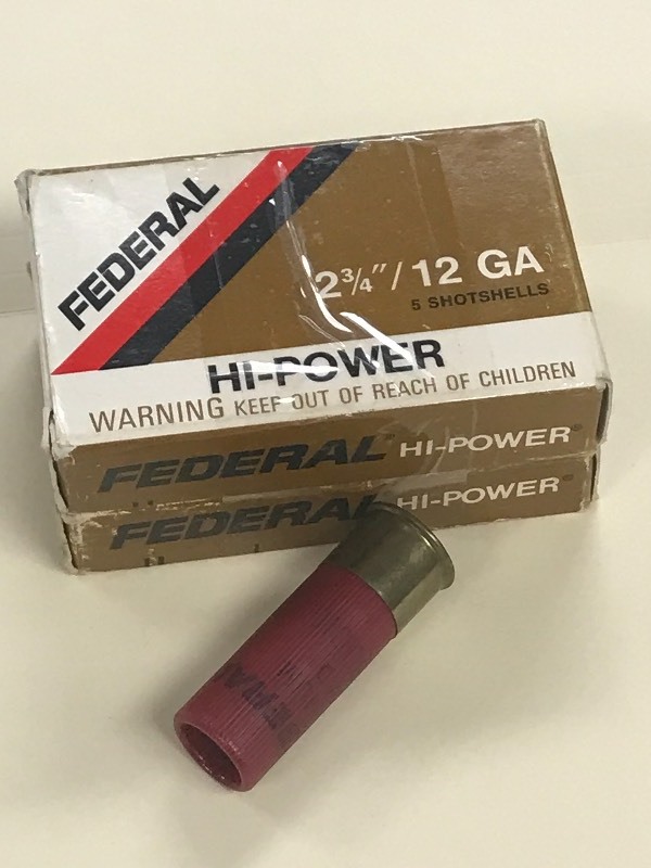 lot 60 image: (2) 5-Packs Of Federal 12-Gauge Sho...
