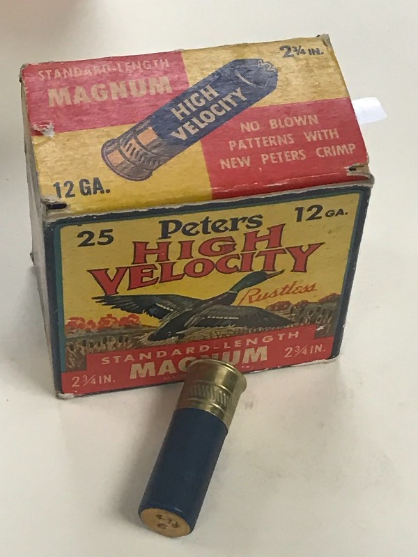 lot 83 image: (1) 25-Round Box Of Vintage Peters ...
