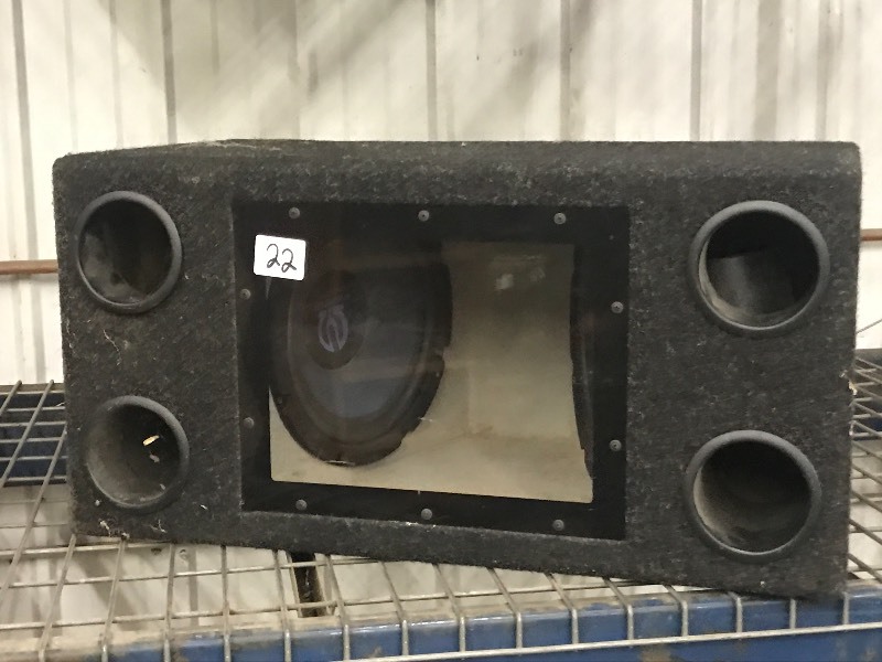 lot 22 image: Subwoofer Set (2) Pioneer 4000Watt...