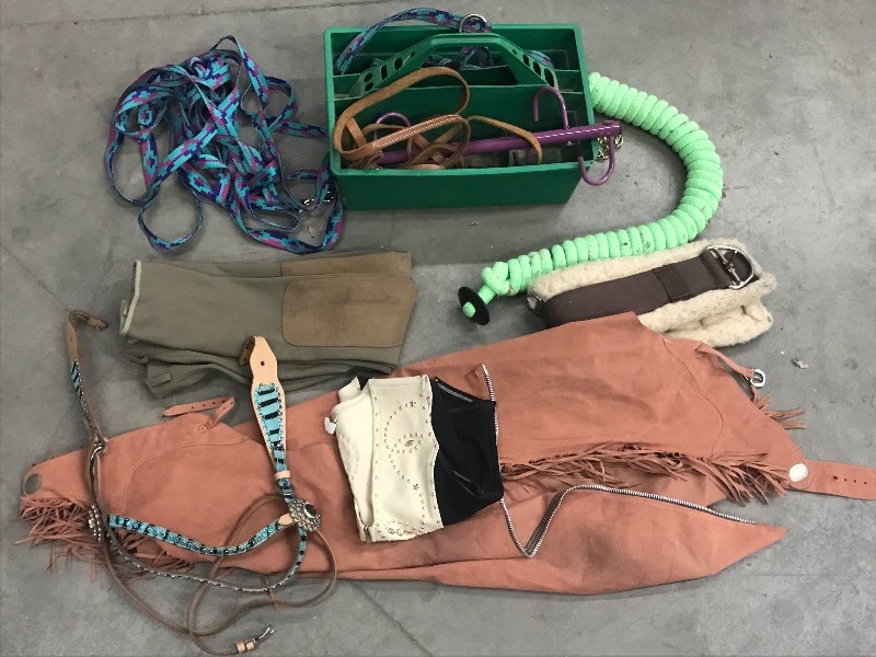 lot 33 image: Lot Of Assorted Equestrian Supplies...