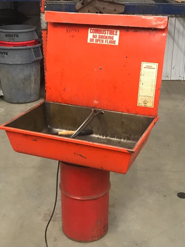lot 45 image: Commercial 110Volt Parts Washer ...