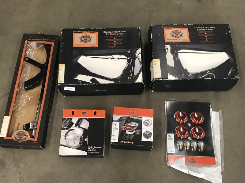 lot 69 image: Lot Of Assorted New Harley Davidson...