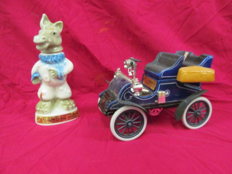 lot 1 image: Liquor decanters