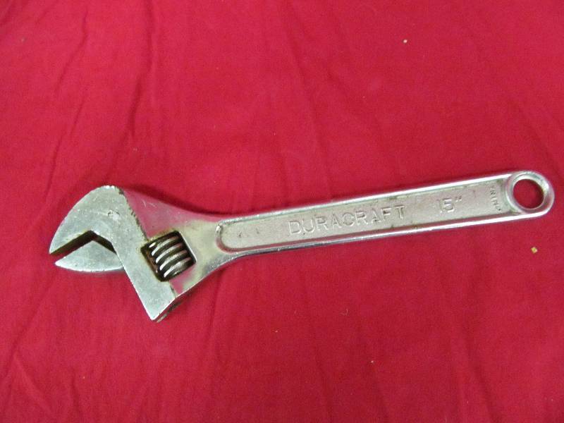 lot 16 image: crescent wrench